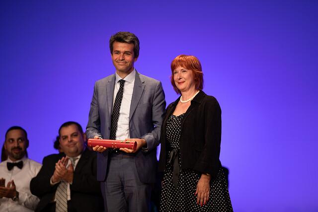 Remise du prix Europa Nostra, 2018, pour la pédagogie de l'INP Remise du prix Europa Nostra, 2018, pour la pédagogie de l'INP